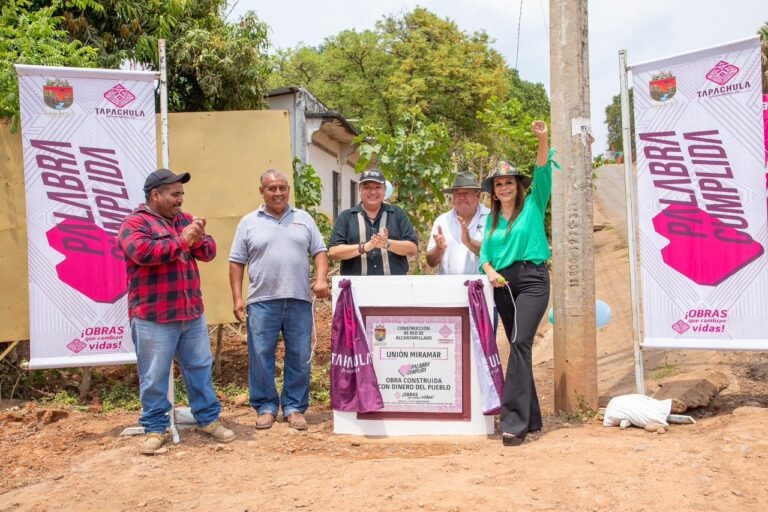 “EL AYUNTAMIENTO DE TAPACHULA ESTÁ COMPROMETIDO CON EL DESARROLLO Y BIENESTAR DE SUS CIUDADANOS”: ROSY URBINA