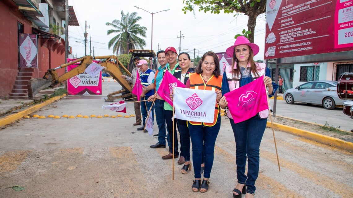 “EL TRABAJO EN EQUIPO HA LOGRADO EL CAMBIO Y LA TRANSFORMACIÓN DE TAPACHULA”: ROSY URBINA