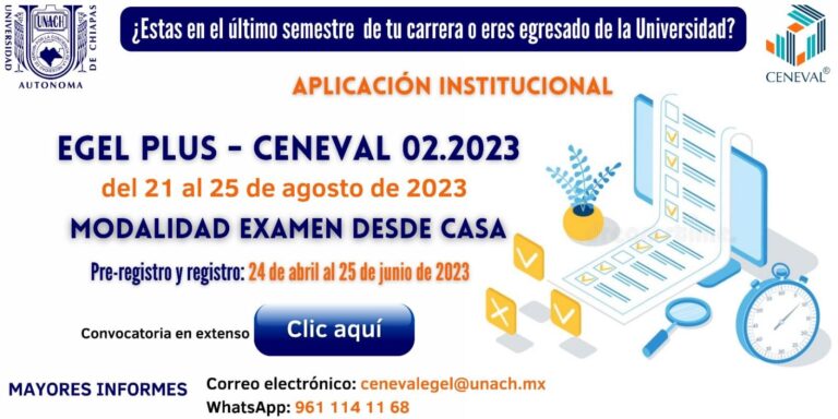 Aplicarán en la UNACH el examen Ceneval