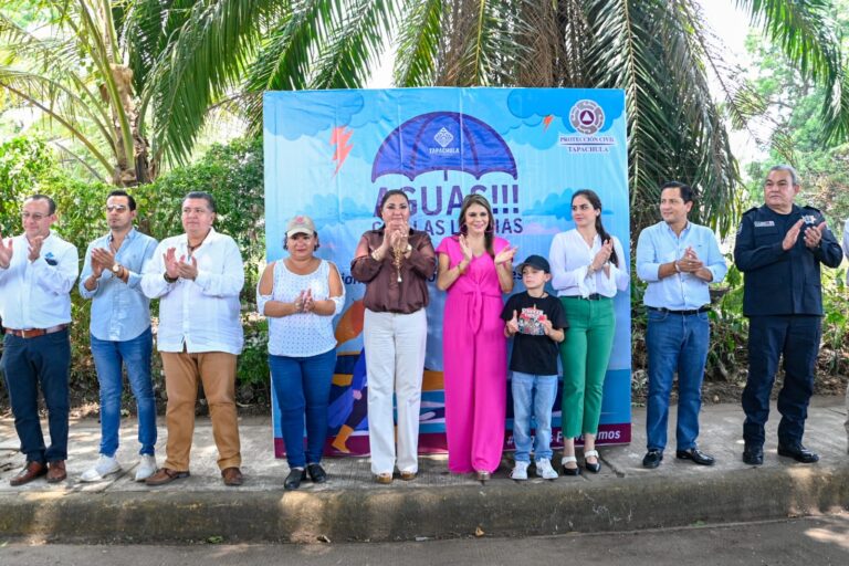 SE PONE EN MARCHA EN TAPACHULA EL PROGRAMA DE REDUCCIÓN DE RIESGOS 2023 “AGUAS, CON LAS LLUVIAS”