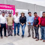 ROSY URBINA SUPERVISA AVANCE DE OBRAS DE BENEFICIO SOCIAL EN ZONA ALTA DE TAPACHULA