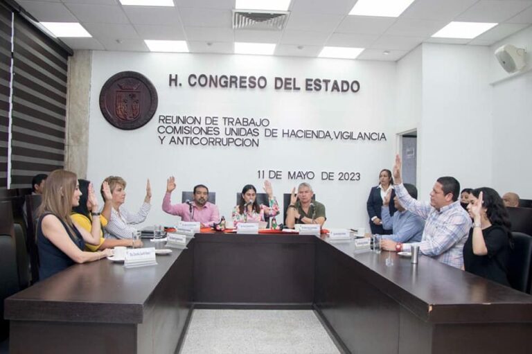 En Comisiones Unidas aprueban Cuenta Pública del Gobierno del Estado del Ejercicio Fiscal 2022