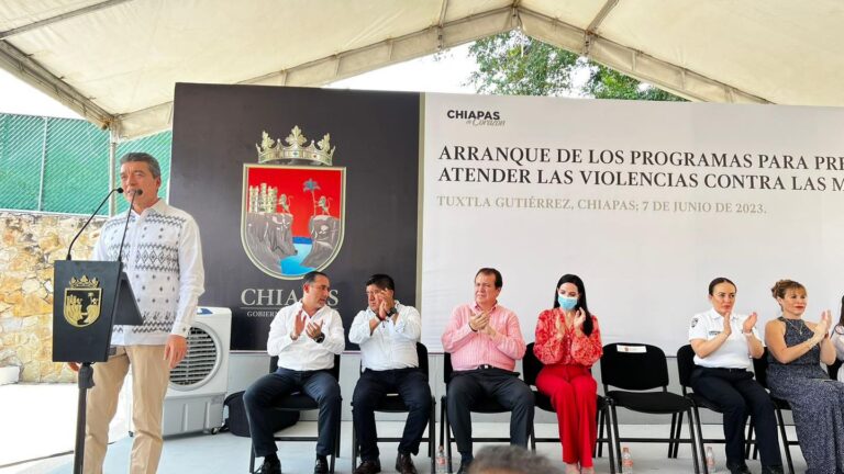 Mariano Rosales participa en Arranque de Programas para Prevenir y Atender Violencia contra Mujeres