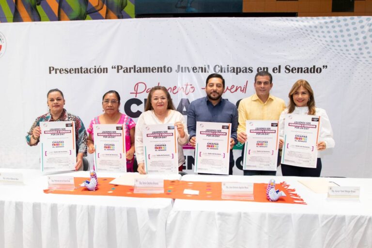 Congreso de Chiapas realiza Parlamento juvenil: “Chiapas al Senado”