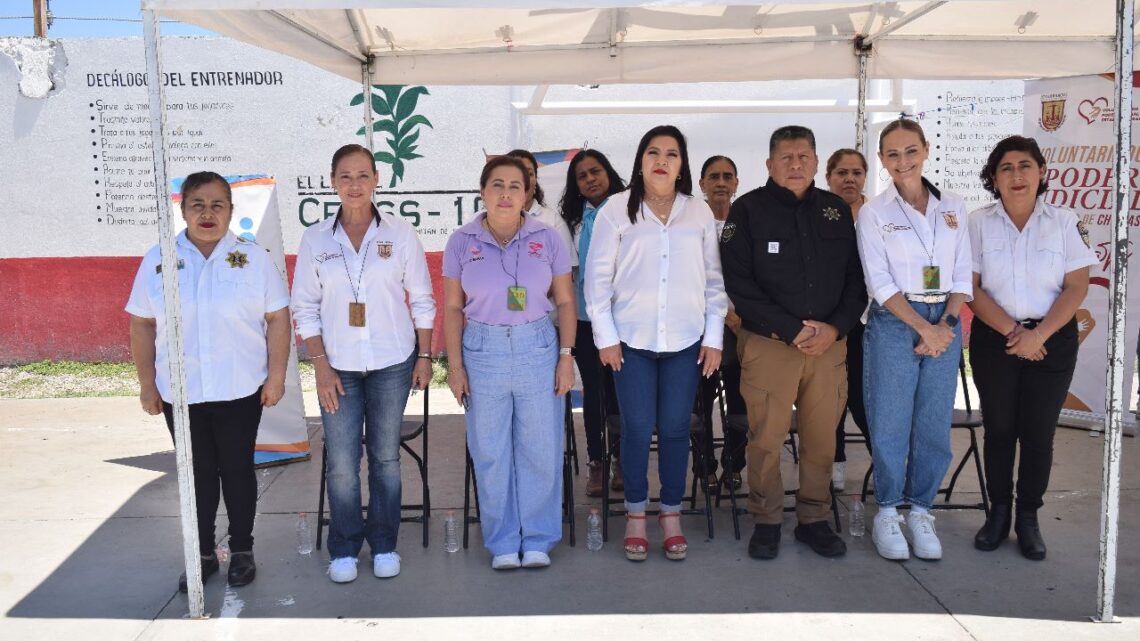 Festeja Voluntariado del Poder Judicial Día del Padre desde CERSS en Comitán