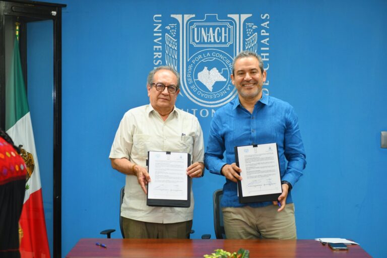 Firman UNACH y UNICACH Convenio General de Colaboración