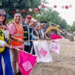 ROSY URBINA INICIA OBRA DE PAVIMENTACIÓN MIXTA EN FRACCIONAMIENTO EL CARMEN