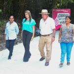 SUPERVISA ROSY URBINA AVANCE DE PAVIMENTACIÓN HIDRÁULICA EN COLONIA LOMA LINDA