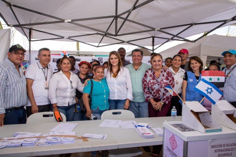 ROSY URBINA PRESIDE CONMEMORACIÓN DEL DÍA MUNDIAL DEL REFUGIADO EN TAPACHULA