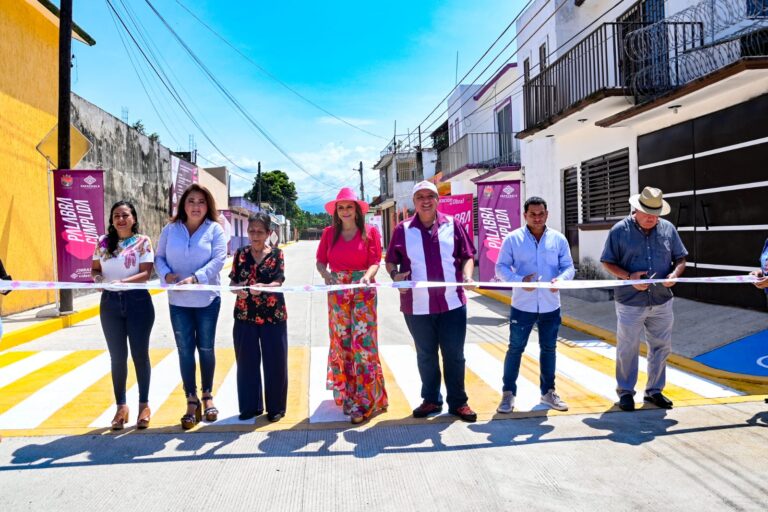 ROSY URBINA INAUGURA Y SUPERVISA OBRAS QUE CAMBIAN VIDAS