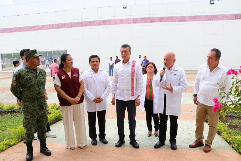 Rutilio Escandón fortalece servicios del Hospital General de Reforma con área de hemodiálisis