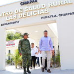 En Huixtla, inaugura Rutilio Escandón reconversión del Centro de Salud Rural Las Delicias