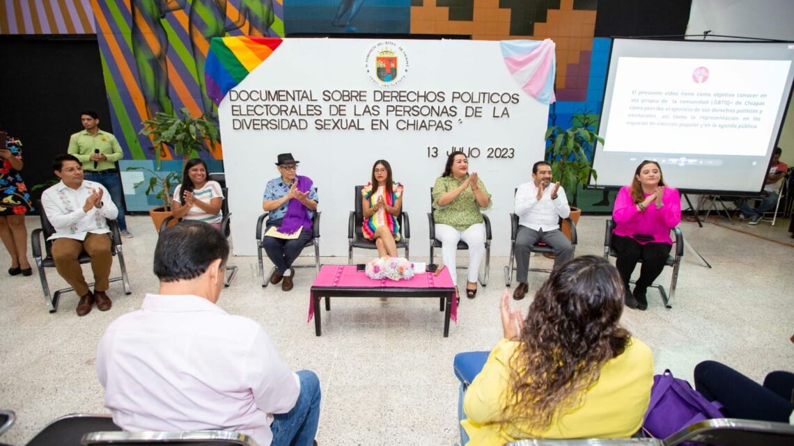 Congreso del Estado presentó el “Documental sobre Derechos Políticos electorales de las Personas de la Diversidad Sexual en Chiapas”