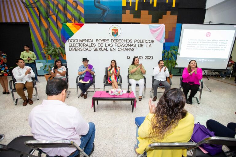 Congreso del Estado presentó el “Documental sobre Derechos Políticos electorales de las Personas de la Diversidad Sexual en Chiapas”