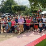 Mariano Rosales entrega parque recreativo en Nuevo Milenio