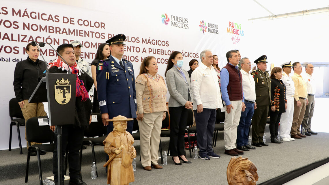 En SCLC, Rutilio Escandón y Miguel Torruco dan banderazo nacional del Operativo Vacacional de Verano 2023