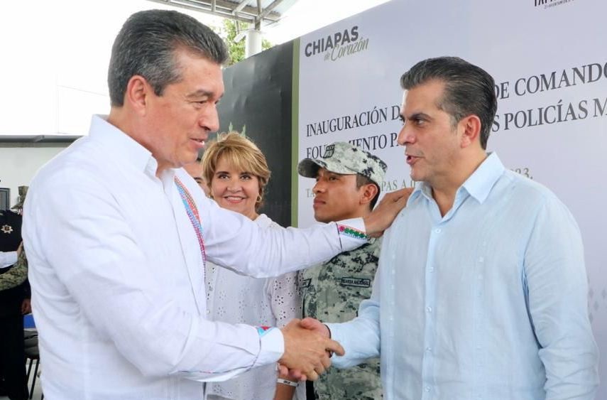 Reconoce Yamil Melgar al Gobernador Rutilio Escandón por trabajo en las Mesas de Seguridad