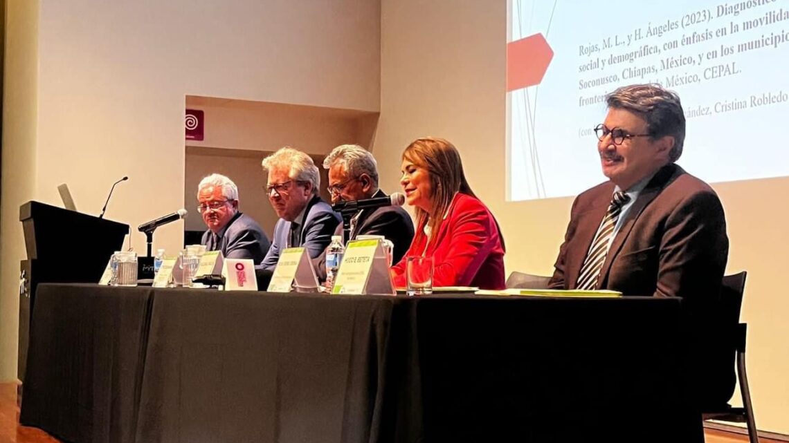 ASISTE ROSY URBINA A PRESENTACIÓN DEL DIAGNÓSTICO SOBRE MOVILIDAD HUMANA EN EL SOCONUSCO.