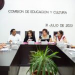 Comisión de Educación se reúne con Dolores Padierna directora de Gestión Sectorial y Enlace de la SEP