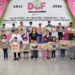 Se realizó el Laboratorio de Creación Comunitario para infantes en Villaflores