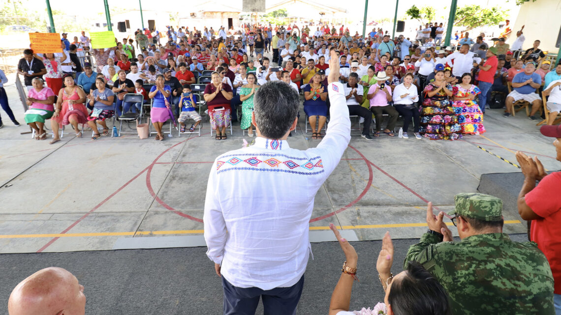 En Arriaga, Rutilio Escandón inaugura el Centro de Salud Rural de la localidad Pesquería La Gloria