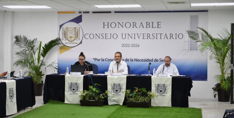 Celebra UNACH la Cuarta Sesión Extraordinaria del Consejo Universitario