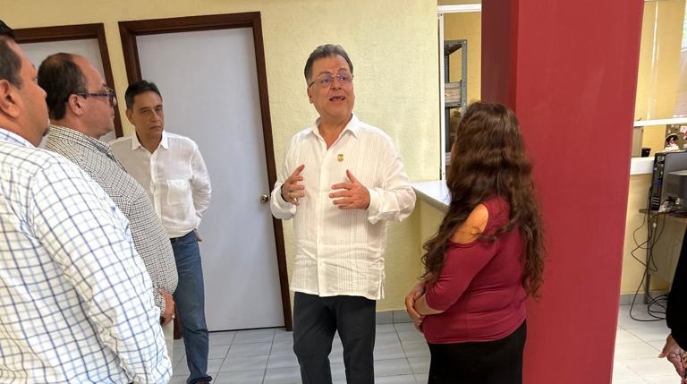 Realiza magistrado Guillermo Ramos visita de verificación al Distrito Judicial de Pichucalco