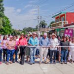 ROSY URBINA ENTREGA CALLE DE PAVIMENTACIÓN MIXTA EN COLONIA PINTORESCO