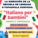 Impartirá UNACH curso de italiano a menores de 11  a 13 años de edad en Tapachula