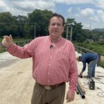 Mariano Rosales supervisa quinto puente en “El Vergel”