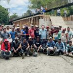 Mariano Rosales supervisa nuevo puente de Santa Catarina