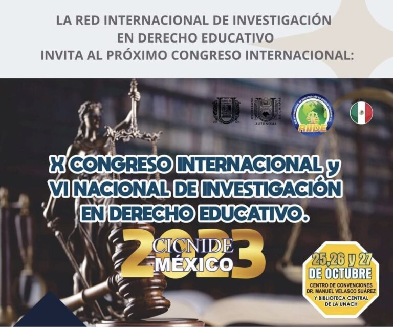 Académicos de  Costa Rica, Perú y Cuba han confirmado su participación en el X Congreso Internacional y VI Nacional en Derecho Educativo