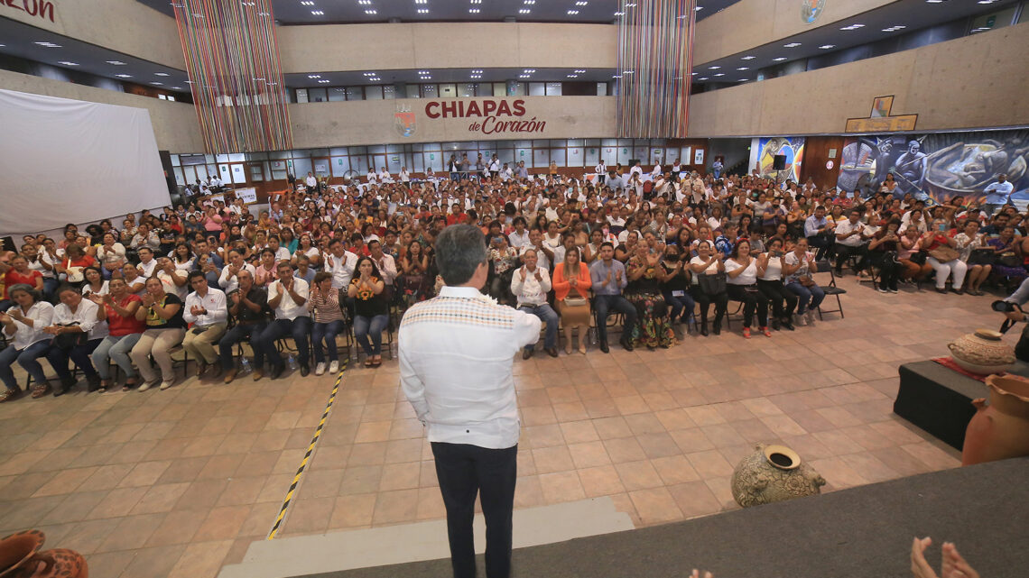 Rutilio Escandón entrega insumos de Programas para la Prevención Social de la Violencia