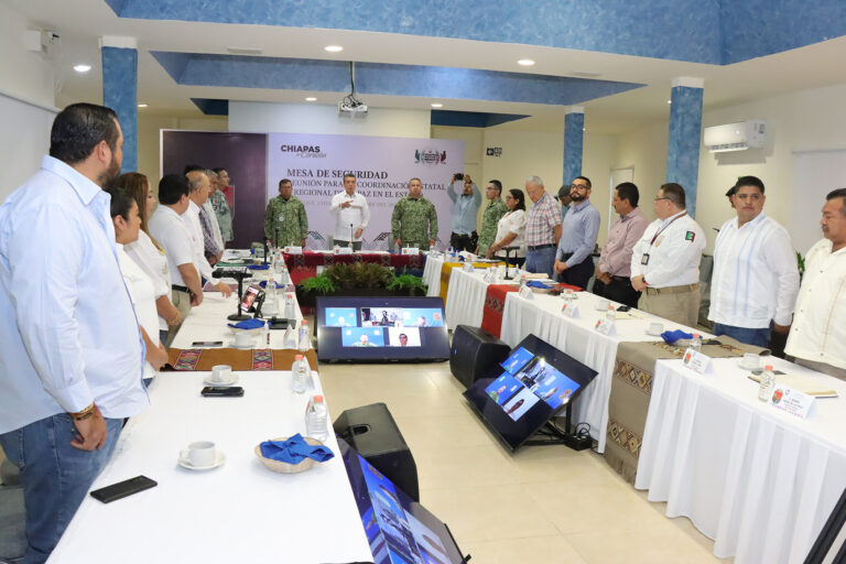 Desde Palenque, Rutilio Escandón pide reforzar medidas preventivas ante continuidad de lluvias