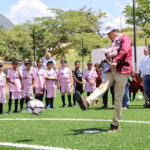 Rutilio Escandón inaugura construcción de Unidad Deportiva en Venustiano Carranza; cumple demanda añeja