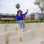 ROSY URBINA SUPERVISA AVANCE DE LA OBRA DE REHABILITACIÓN DEL PARQUE CENTRAL DE TAPACHULA