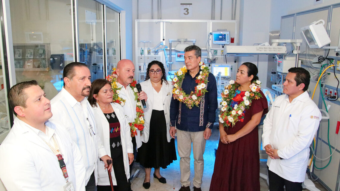 Hospital General de Reforma ya cuenta con Unidad de Terapia Intensiva; la inaugura Rutilio Escandón
