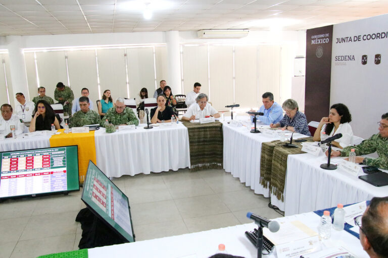 Asiste Rutilio Escandón a reunión del tema migratorio encabezada por titular de Segob, Luisa María Alcalde