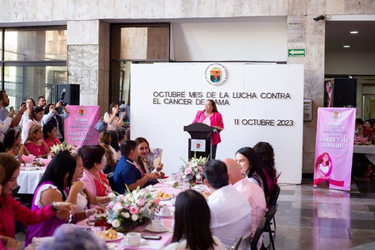 Congreso del Estado y Secretaría de Salud realizan campaña “Octubre: Mes de la Sensibilización contra el Cáncer de Mama»