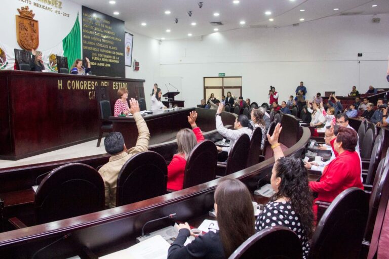 Congreso de Chiapas a favor de que se apruebe la Ley General en materia de Personas Jóvenes