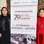 Acuden diputadas a encuentro nacional por conmemoración del 70 Aniversario del sufragio femenino en México