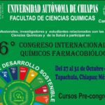 Organiza UNACH Congreso Internacional de Ciencias Químicas