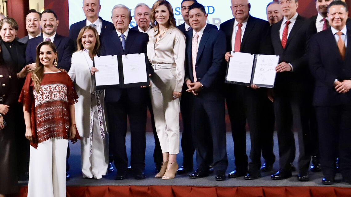 Reconoce Rutilio Escandón visión de AMLO de garantizar el derecho a la salud al pueblo de México