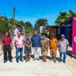 AYUNTAMIENTO SUPERVISA OBRA DE PAVIMENTACIÓN DE CALLES EN LA CEBADILLA PRIMERA SECCIÓN, “CAMINO AL TUBO”