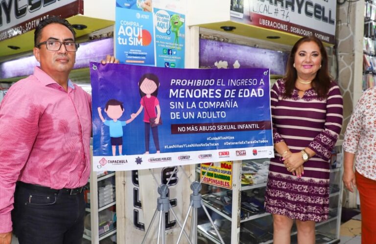 INICIA CAMPAÑA PARA PREVENIR EL ABUSO CONTRA LA NIÑEZ EN TAPACHULA