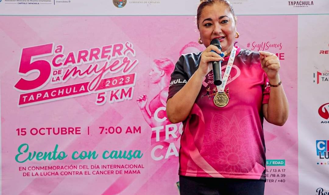 CON ÉXITO SE REALIZA LA CARRERA DE LA MUJER CON MOTIVO DEL DÍA DE LA LUCHA CONTRA EL CÁNCER DE MAMA