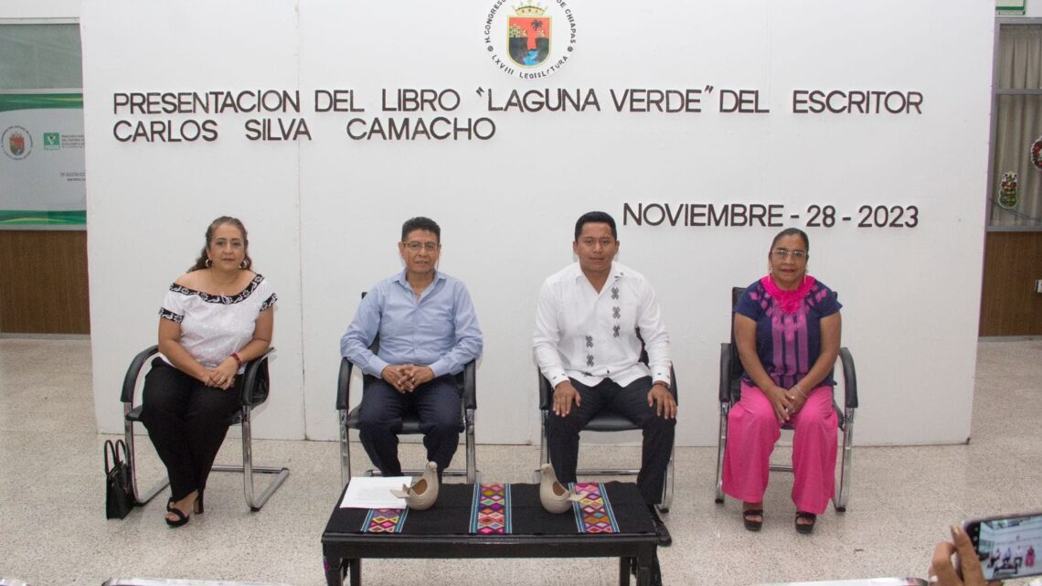 Presenta diputado Cuauhtémoc M. Hernández Gómez libro: “Laguna Verde” del escritor Carlos Silva Camacho