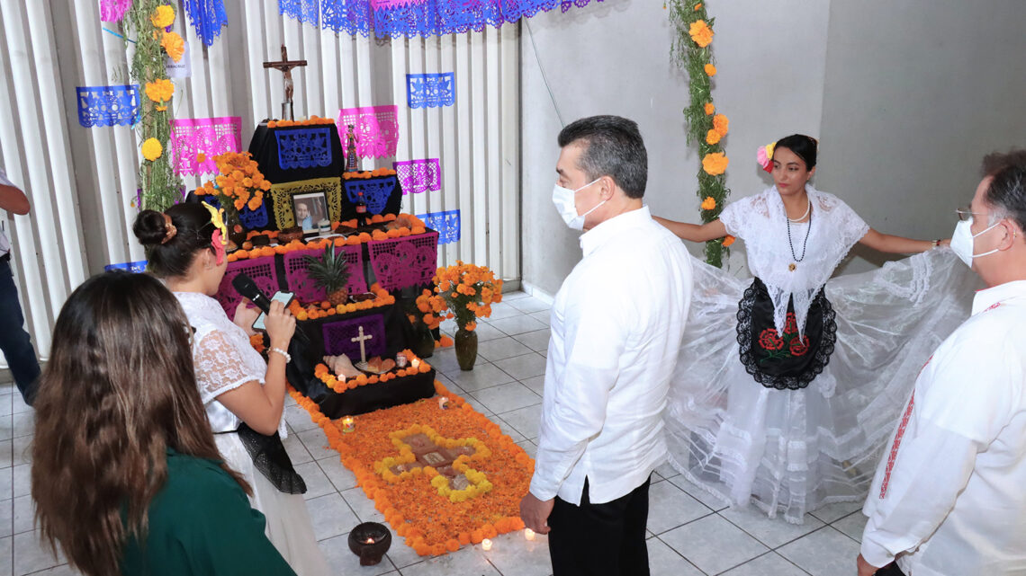 Rutilio Escandón convoca a la población a celebrar en paz y unidad el Día de Muertos