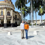 En Tapachula, Rutilio Escandón inaugura el Parque Central Miguel Hidalgo y calles en la colonia 5 de Febrero