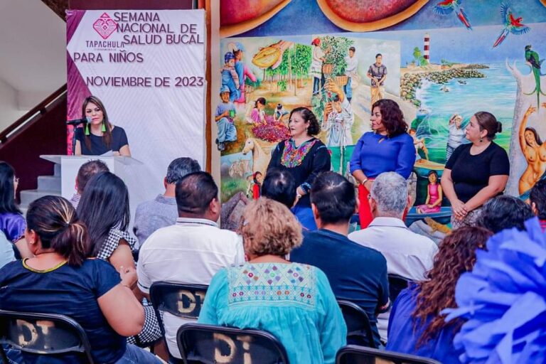 AYUNTAMIENTO DE TAPACHULA, PONE EN MARCHA LA SEMANA NACIONAL DE SALUD BUCAL PARA NIÑOS